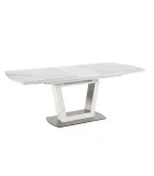 BLANCO FOLDING TABLE, TABLE TOP - WHITE MARMUR, LEGS - WHITE order